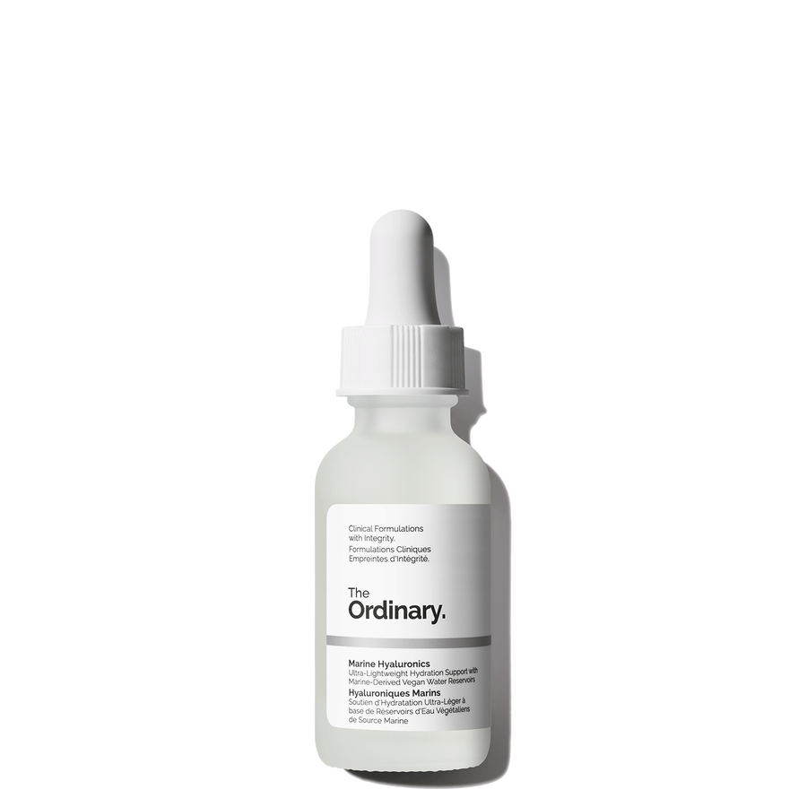 The Ordinary Marine Hyaluronics ultra-lightweight hydration serum and alternative to Hyaluronic Acid